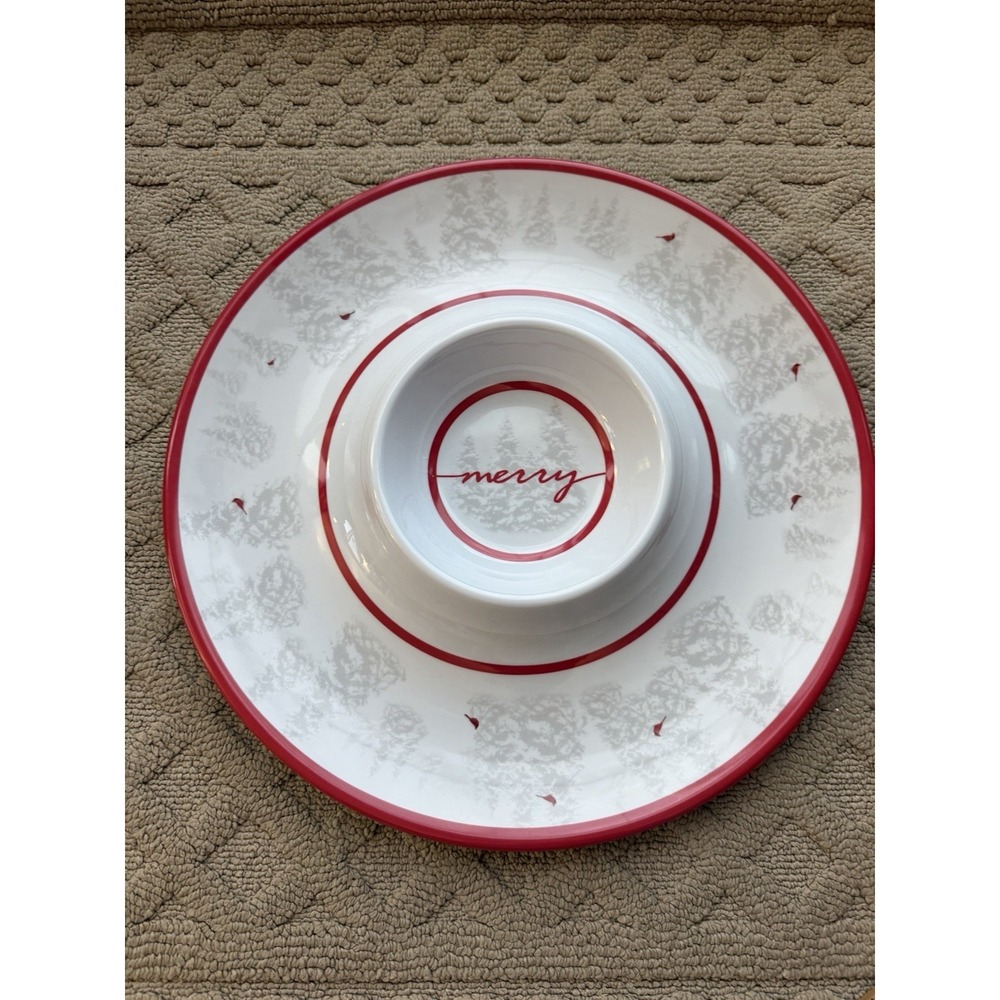 CHIP/DIP PLATE CARDINAL